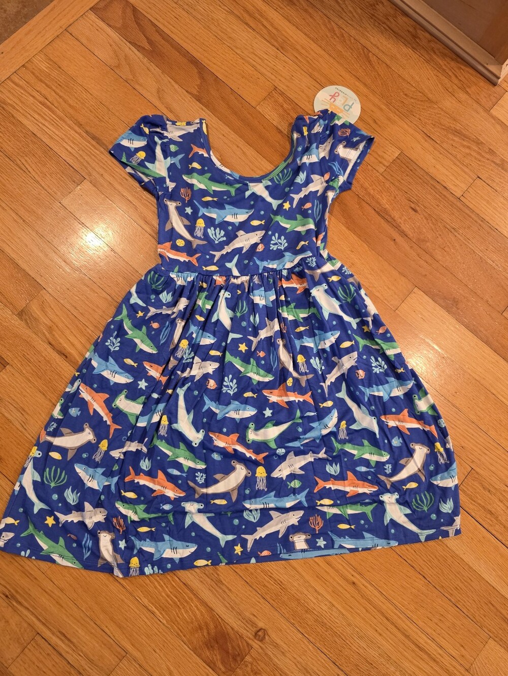 Little Sleepies Sharks Twirl Dress